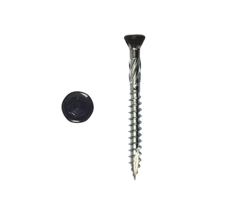 Lage Prijs FixGard Tuinschroef RVS 410 met Zwart Gecoate Schroefkop 5 mm Torx 25- Doos 200 stuks - 50 mm