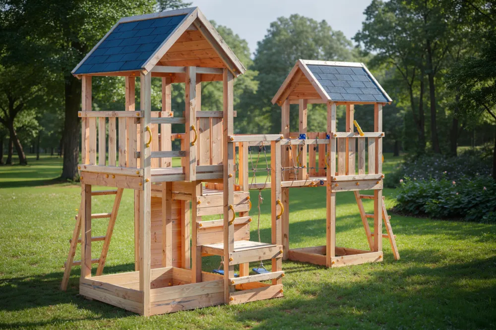 Beste Prijs Speeltoestel Pavilion, douglas 614,3x289x332cm