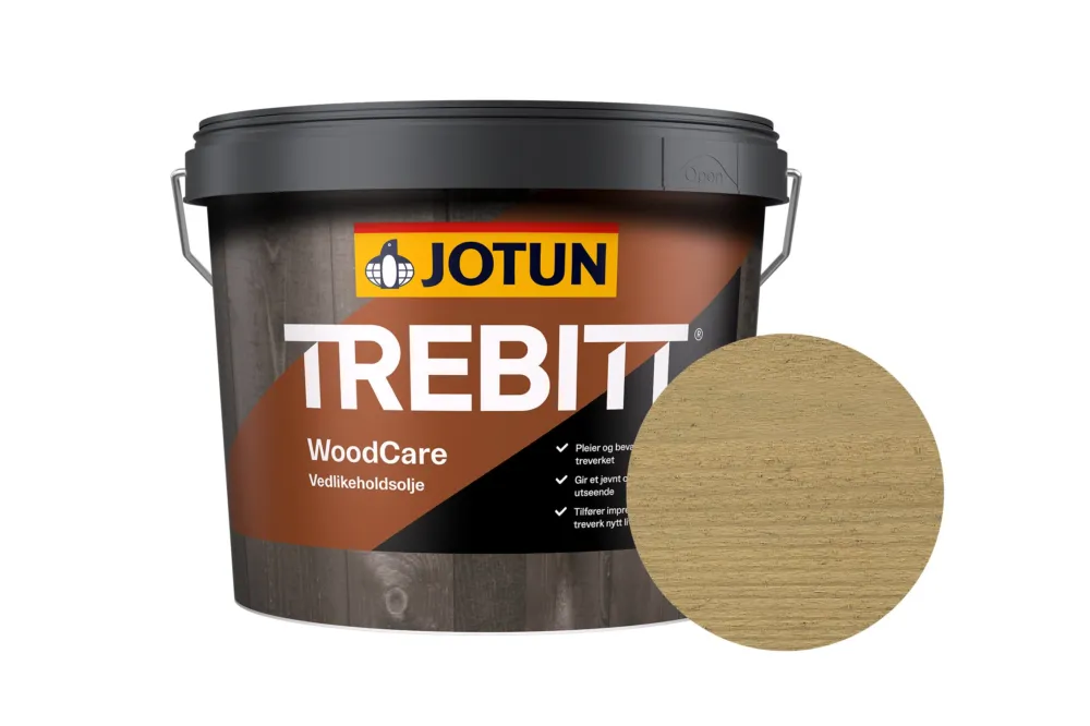 Jotun Woodcare Beits - Semi-dekkend Mat - Natural Brown - 3 l Weekendaanbieding