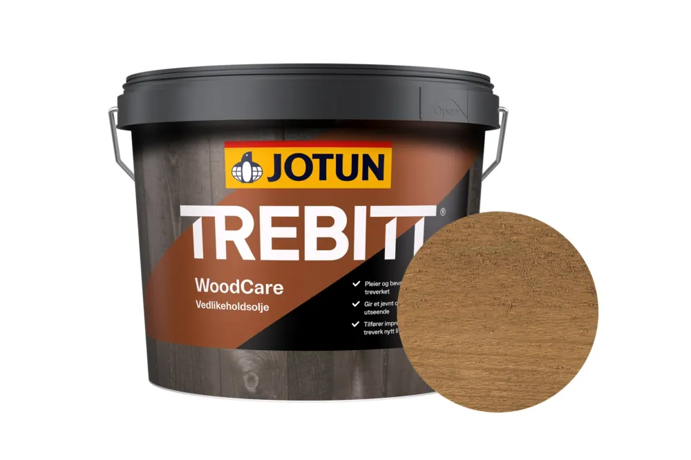 Jotun Woodcare Beits - Semi-dekkend Mat - Warm Brown - 3 l Actieprijs