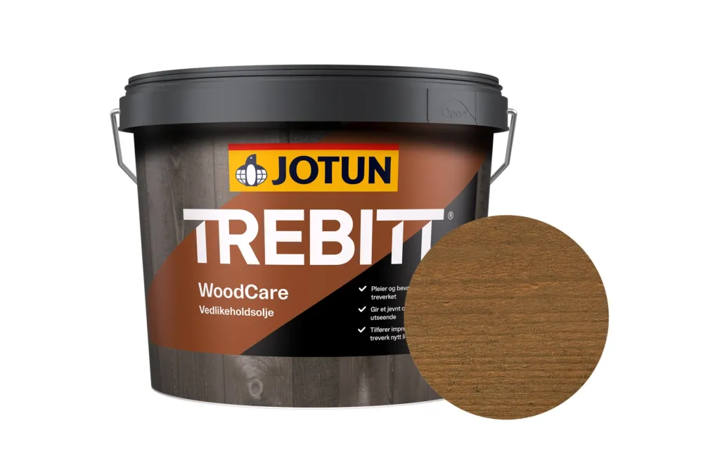 Bestseller Jotun Woodcare Beits - Semi-dekkend Mat - Lively Brown - 3 l