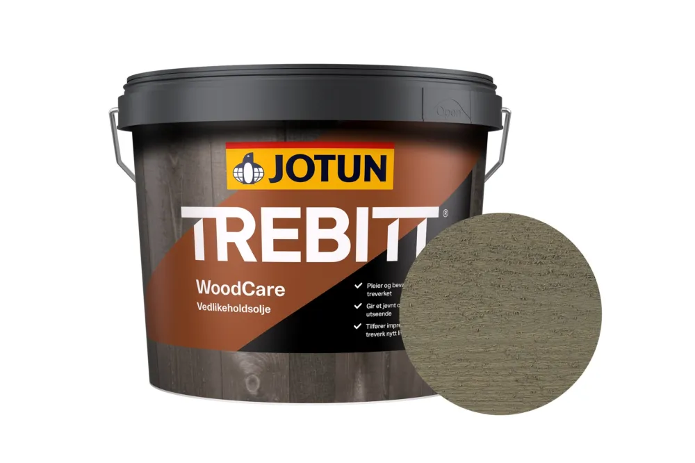 Betaalbaar Jotun Woodcare Beits - Semi-dekkend Mat - Mountain Moss - 3 l