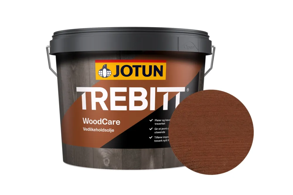Seizoensaanbieding Jotun Woodcare Beits - Semi-dekkend Mat - Farmers Red - 3 l