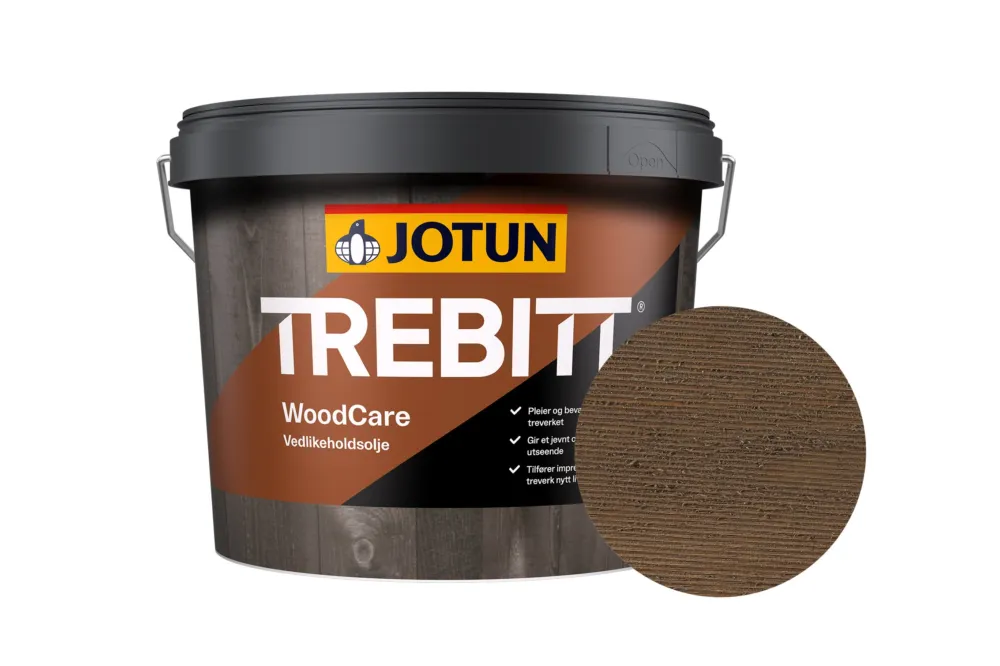 Veilige Betaling Jotun Woodcare Beits - Semi-dekkend Mat - Rich Brown - 3 l