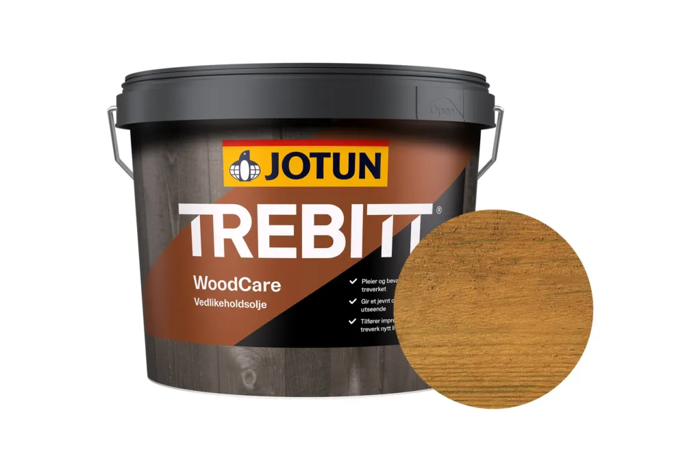 Jotun Woodcare Beits - Semi-dekkend Mat - Honey Wood - 3 l Gratis Retour