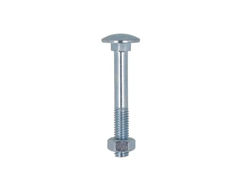 Slotbout Verzinkt M8 in verschillende maten - Per 100 stuks - 120 mm Aanbieding