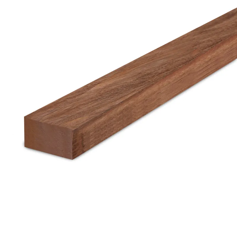 hardhout - balk Angelim vermelho balk - 43x88 mm - geschaafd - balk voor buiten - angelim vermelho hardhout AD 20-25% - Angelim vermelho balk - 43x88 mm - geschaafd: 200 cm Gereduceerde Prijs