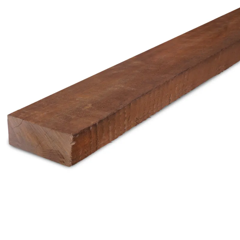 hardhout - balk Angelim vermelho balk - 80x150 mm - fijnbezaagd / ruw - balk voor buiten - angelim vermelho hardhout AD 20-25% - Angelim vermelho balk - 80x150 mm - ruw: 250 cm Gecertificeerd