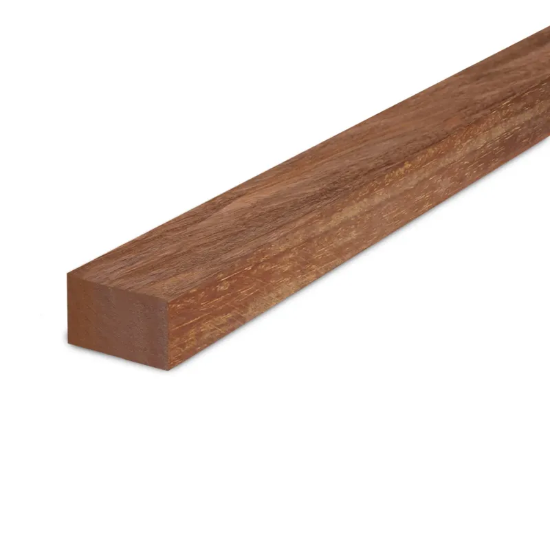 Weekendaanbieding hardhout - balk Azobé balk - 45x70 mm - geschaafd - balk voor buiten - azobe hardhout AD 20-25% - Azobé balk - 45x70 mm - geschaafd: 200 cm