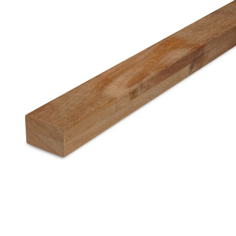 hardhout - balk Bangkirai balk - 40x60 mm - geschaafd - balk voor buiten - bankirai hardhout KD 18-20% - Bangkirai balk - 40x60 mm - geschaafd: 390 cm Favoriet