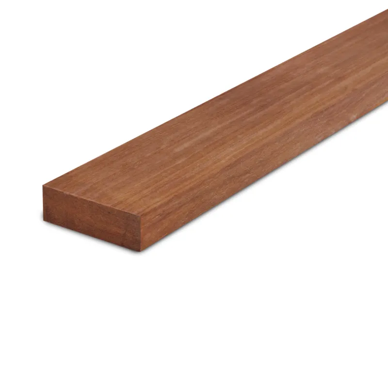 Populair hardhout - balk Cumaru balk - 43x135 mm - geschaafd - balk voor buiten - cumaru hardhout AD 20-25% - Cumaru balk - 43x135 mm - geschaafd: 215 cm