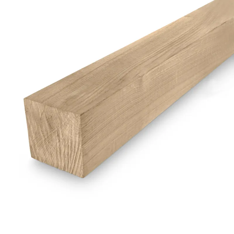 eiken - balk Eiken balk - 140x140 mm - geschaafd - balk voor buiten - eikenhout AD 20-25% - Eiken balk - 140x140 mm - geschaafd: 250 cm Populair