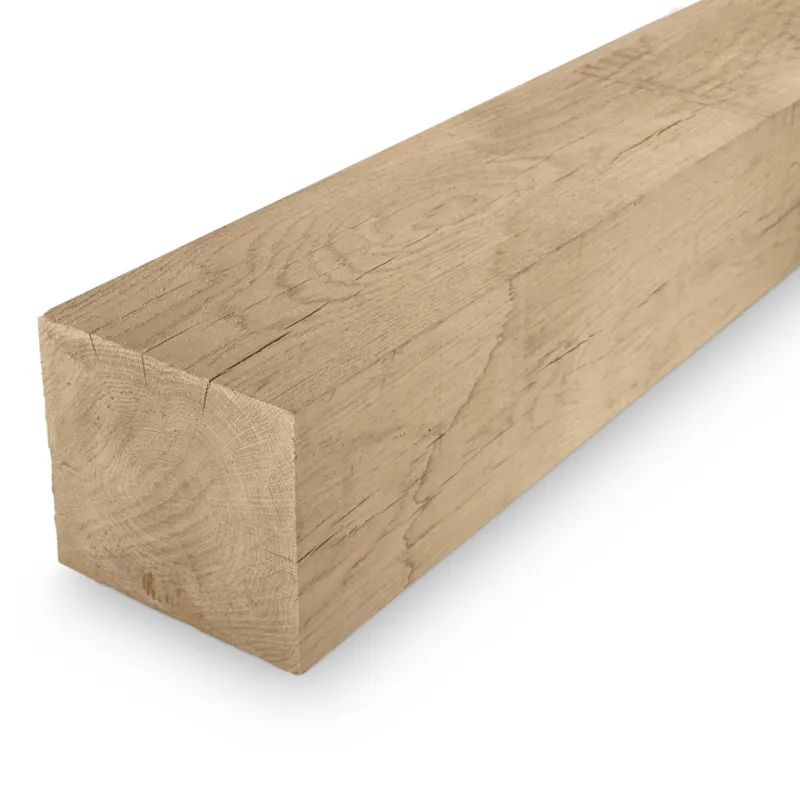 Weekendaanbieding eiken - balk Eiken balk - 200x250 mm - fijnbezaagd / ruw - balk voor buiten - eikenhout AD 20-25% - Eiken balk - 200x250 mm - ruw: 450 cm