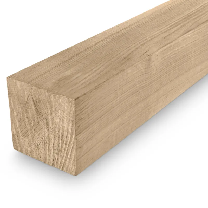 Voordeelprijs eiken - balk Eiken balk - 240x240 mm - geschaafd - balk voor buiten - eikenhout AD 20-25% - Eiken balk - 240x240 mm - geschaafd: 250 cm