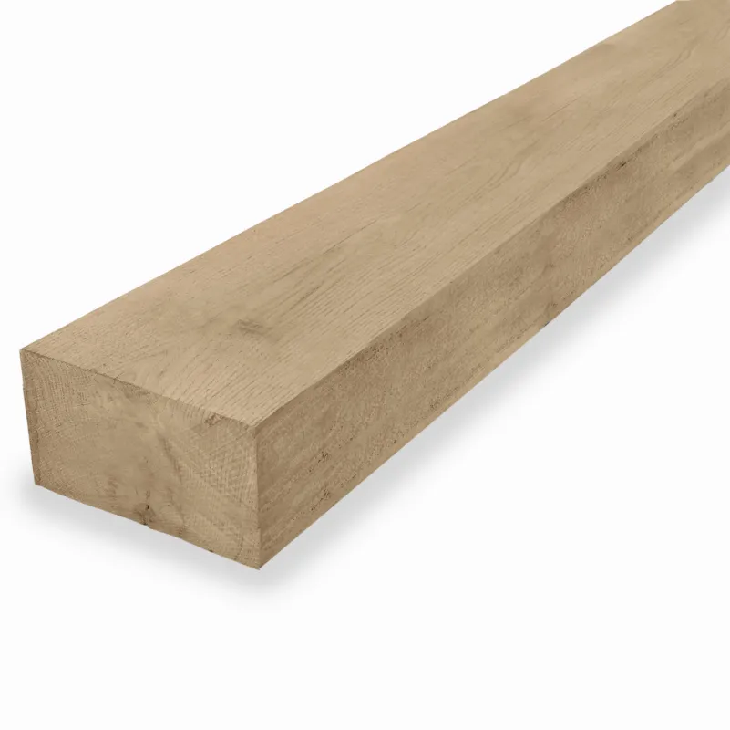eiken - balk Eiken balk - 80x150 mm - fijnbezaagd / ruw - balk voor buiten - eikenhout AD 20-25% - Eiken balk - 80x150 mm - ruw: 100 cm Aanbieding