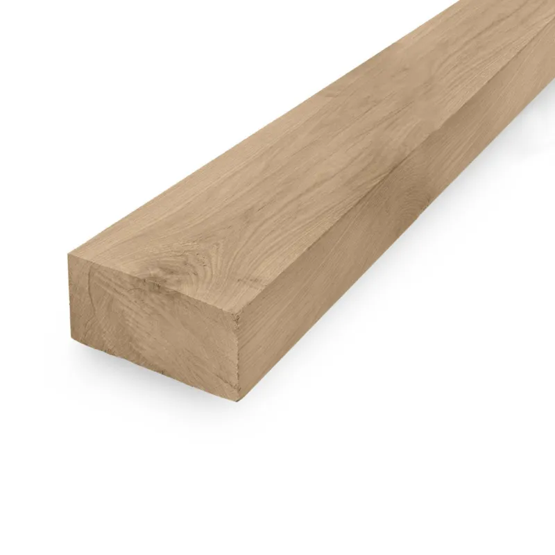 eiken - balk Eiken balk - 90x140 mm - geschaafd - balk voor buiten - eikenhout AD 20-25% - Eiken balk - 90x140 mm - geschaafd : 300 cm Must-Have