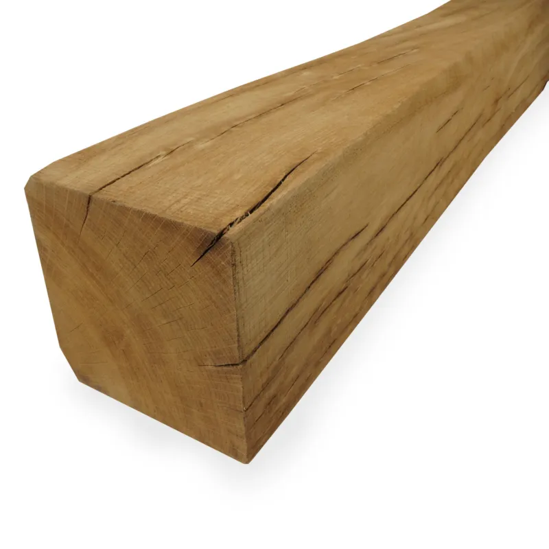 eiken - oude balk Oude eiken balk - 190x190 mm - gerookt - balk voor binnen / beschut buiten - verouderd eikenhout AD 20-25% - Oude eiken balk - 190x190 mm - gerookt: 300 cm Actieprijs