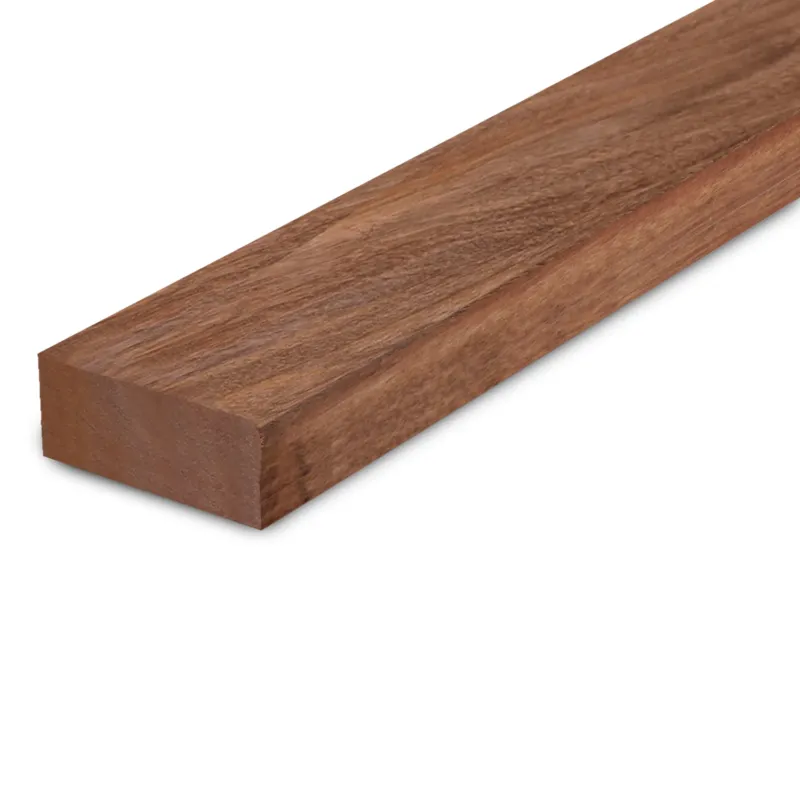 Favoriet hardhout - balk Angelim vermelho balk - 43x135 mm - geschaafd - balk voor buiten - angelim vermelho hardhout AD 20-25% - Angelim vermelho balk - 43x135 mm - geschaafd: 300 cm