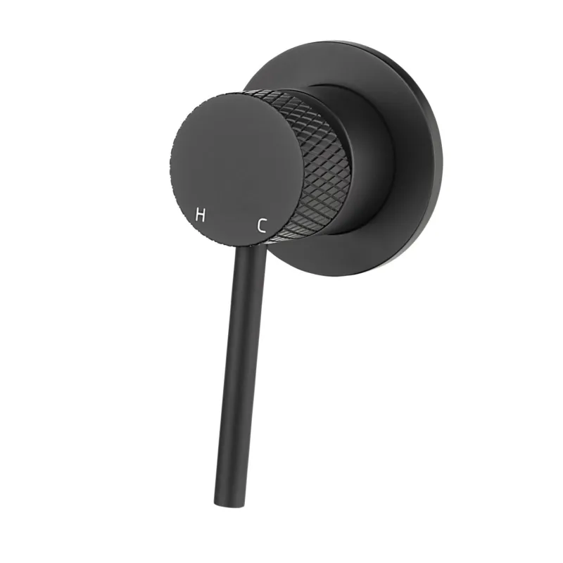 Mengkraan Inbouw Boss &Wessing Ridged Zonder Uitloop Mat Zwart Dagaanbieding