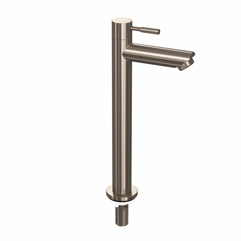 Fonteinkraan INK Hoog Model Brushed Nickel Voordeelprijs