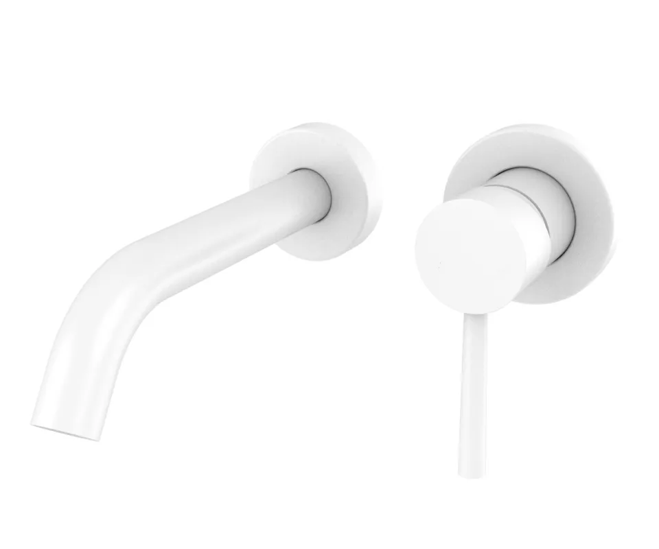 Beste Prijs Inbouw Wandmengkraan Best Design White 20 cm Mat Wit