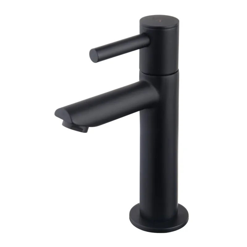 Alleen Vandaag BWS Danu XL 15 cm Toiletkraan 1/2‘‘ Met Keramisch Binnenwerk Mat Zwart