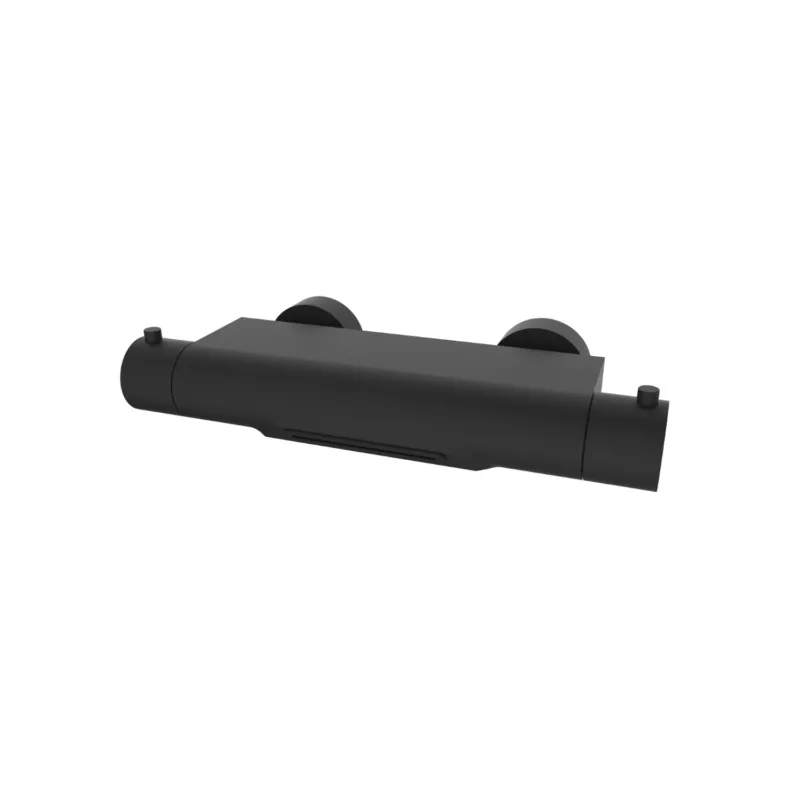 Thermostatische Badmengkraan Boss & Wessing Waterval Mat Zwart Speciale Aanbieding