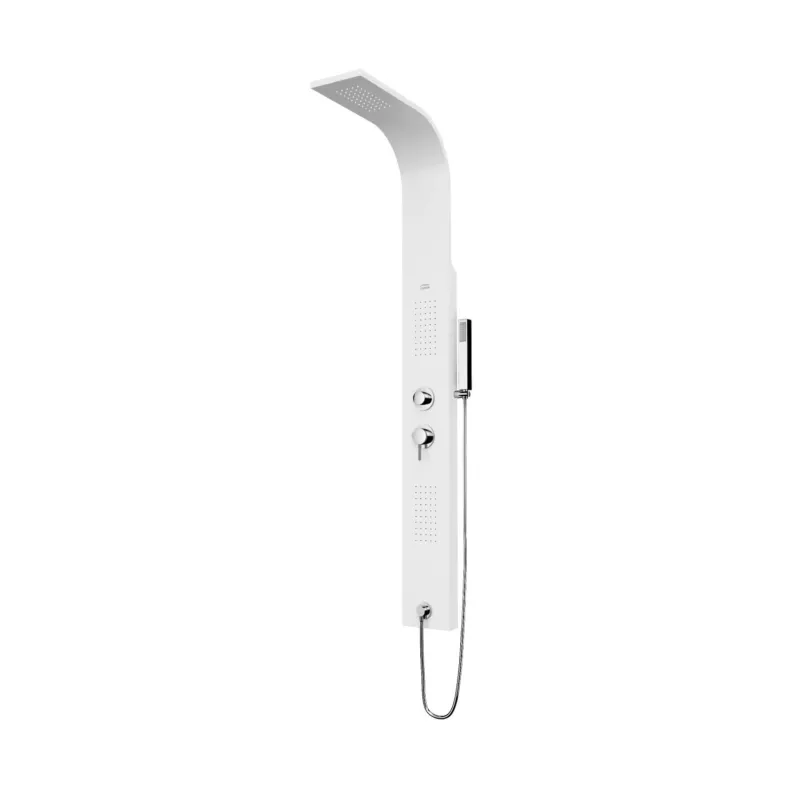 Douchepaneel Lacus Spargi 160x15x6 cm Mat Wit Fabrieksprijs