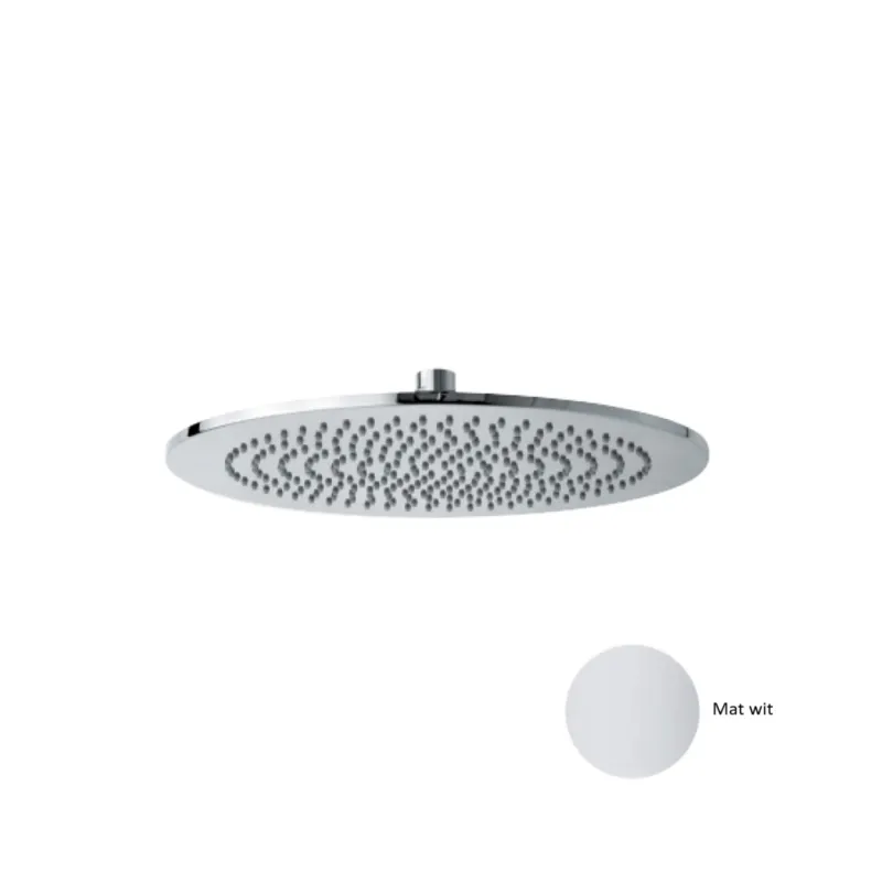Shop Nu Hoofddouche Sanimex Giulini Rond Ø 25cm Mat Wit