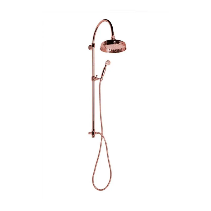 Goedkoop Regendouche Opbouwset Sapho Antea Retro Rose Goud (excl. douchekraan)