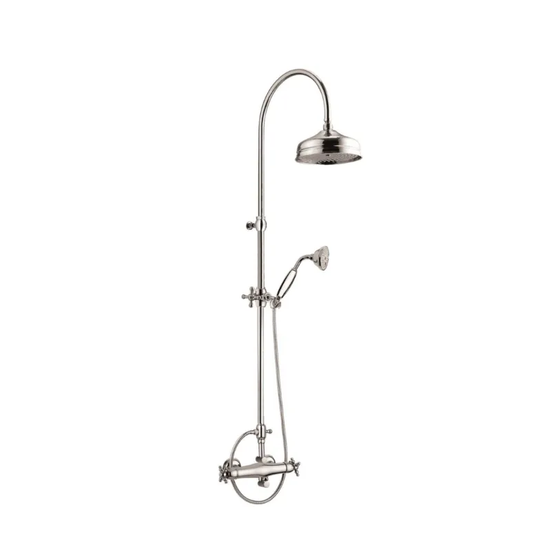 Doucheset Sanimex Giulini Thermostatisch Incl. Douchegarnituur Hoofddouche Ø 20cm Chroom Laatste Versie