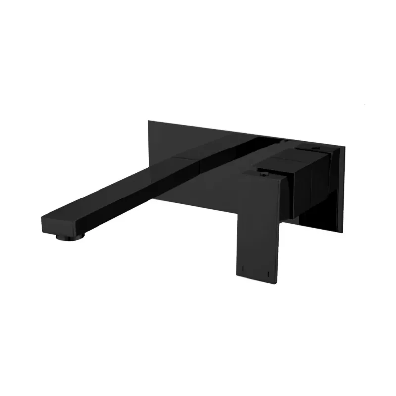 Alleen Vandaag Inbouw Wandmengkaan Best Design Nero Uitloop Recht Mat Zwart