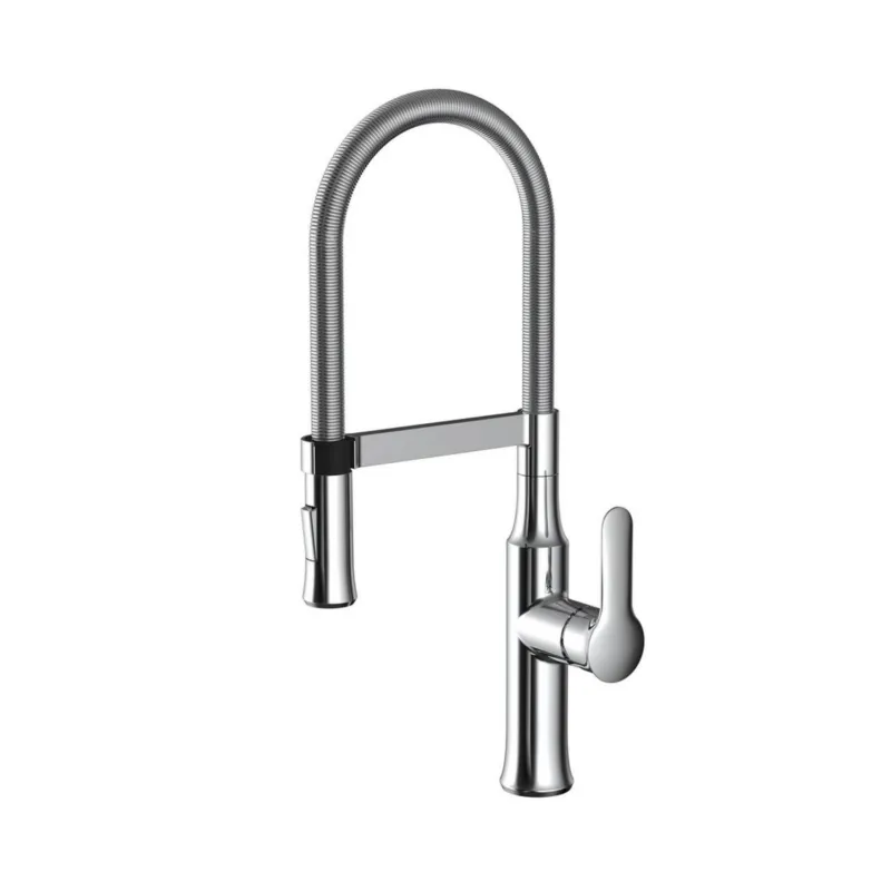 Keukenmengkraan Sapho Jessy 1-hendel 50.5 cm met Uittrekbare Spray Chroom Weekendaanbieding