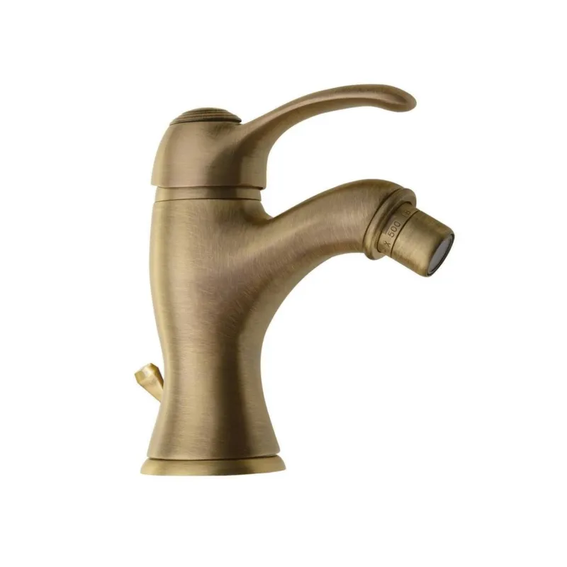 Must-Have Bidetmengkraan Sapho Kirk� 1-hendel Gebogen 16.6 cm Brons (incl. clickwaste)