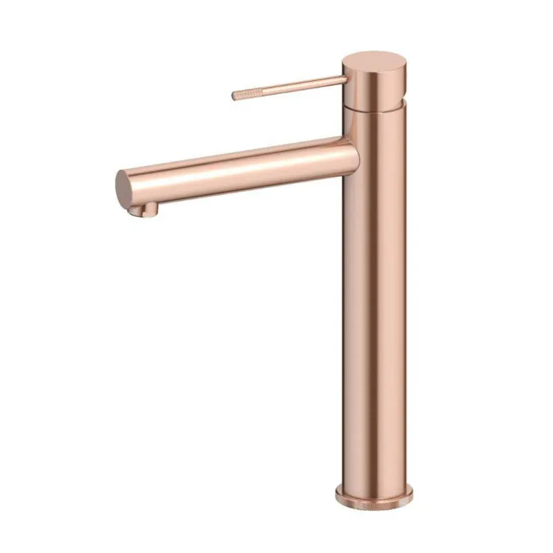 Lage Prijs Wastafelmengkraan Best Design Lyon 30 cm 1-hendel Mat Rose Goud