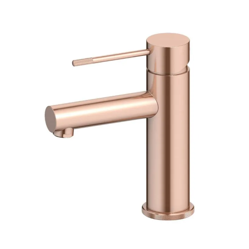 Direct Beschikbaar Wastafelmengkraan Best Design Lyon 17.5 cm 1-hendel Mat Rose Goud