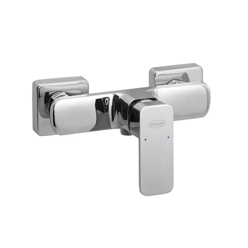 Speciale Aanbieding Opbouw Douchekraan Sapho Factor Mengkraan 1-hendel 21.5x11.8 cm Chroom