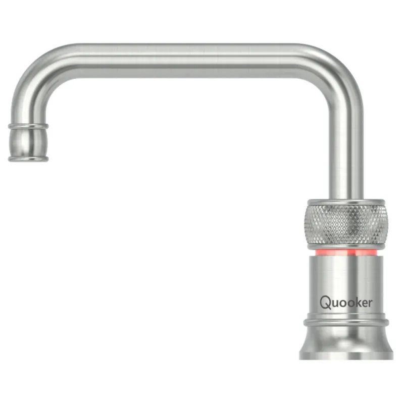 Nieuw Quooker Kokendwaterkraan Classic Nordic Single Tap Square Chroom