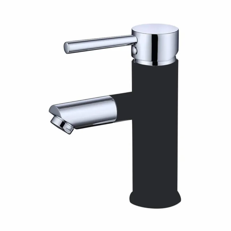 Wastafelmengkraan Best Design Bicolor Black Draaibare Uitloop Mat Zwart/Chroom Goedkoop