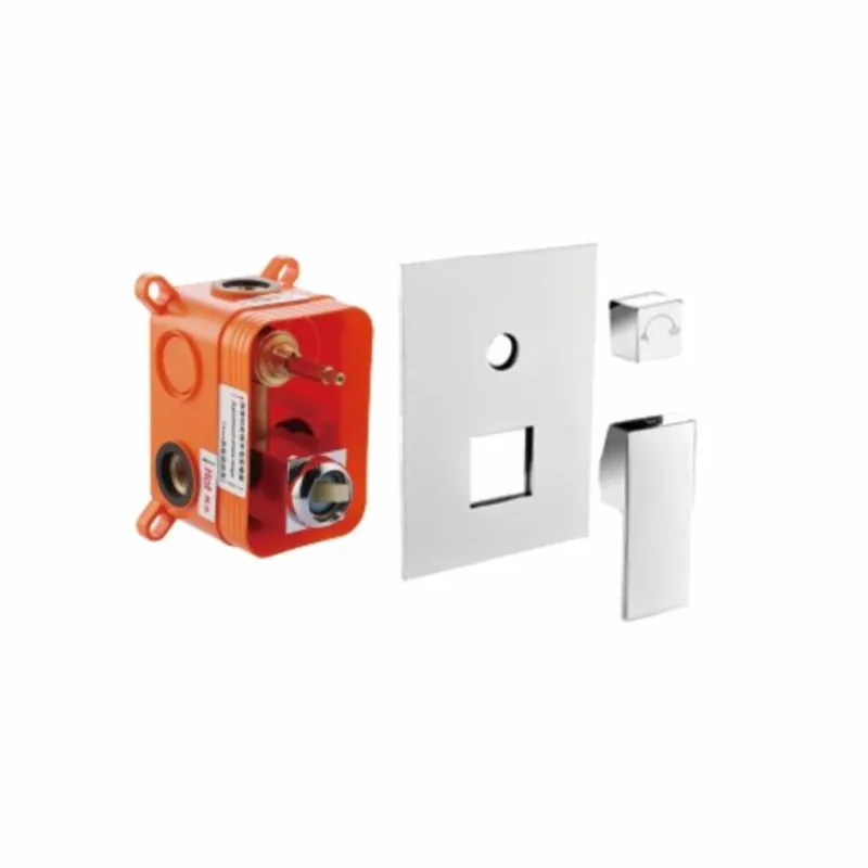 Hete Deal Douchekraan Best Design Monte Mengkraan met Inbouwdeel 2-Weg 1/2" Rechthoek
