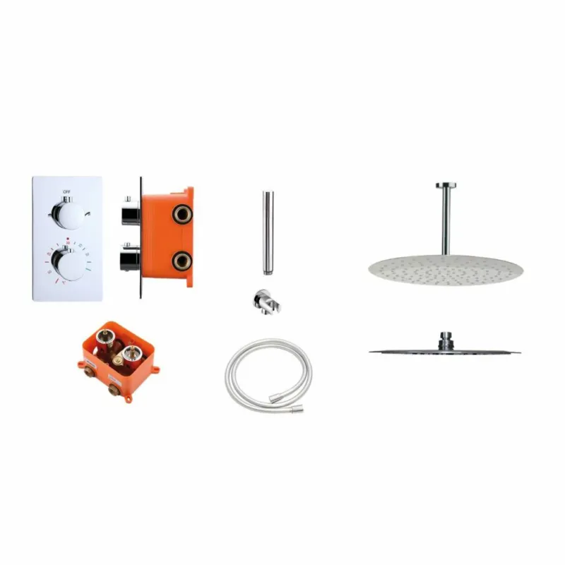 Regendoucheset Best Design Verona P300 Inbouw Met Inbouwbox Chroom Superprijs