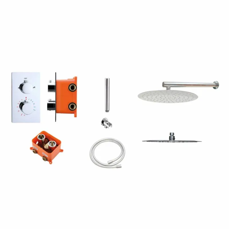 Regendoucheset Best Design Verona M300 Inbouw Met Inbouwbox Chroom Tijdelijk Beschikbaar