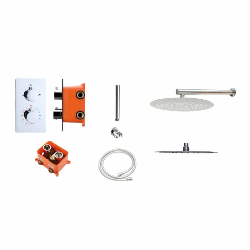 Regendoucheset Best Design Verona M200 Inbouw Met Inbouwbox Chroom Voordeelprijs