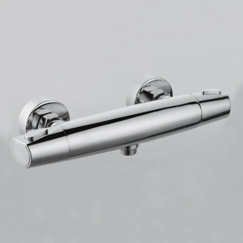Op = Op Douchekraan Creavit Aloni Design Thermostatisch Messing Verchroomd