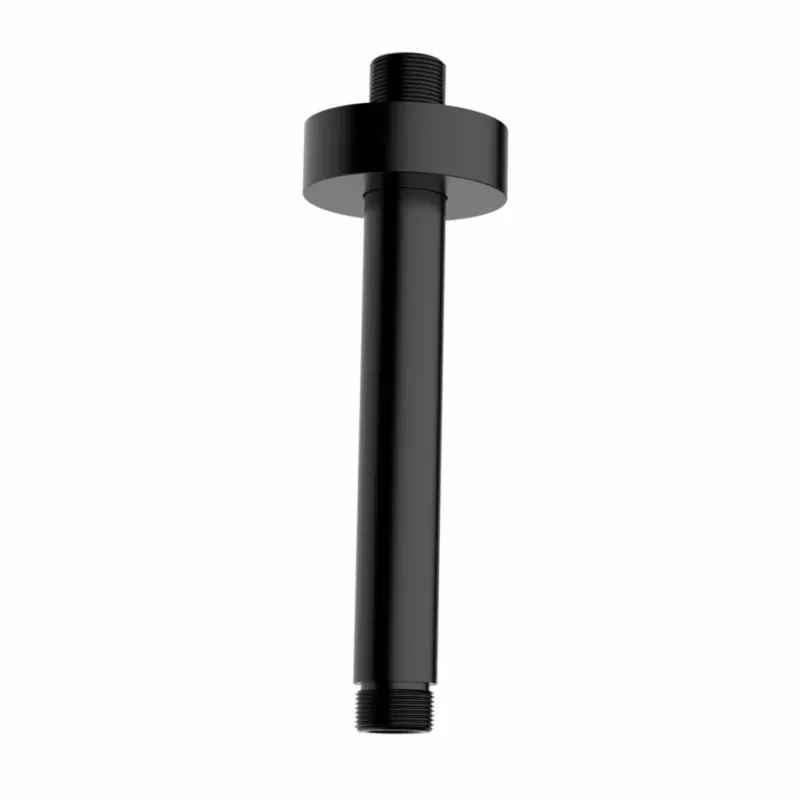 Douche-Arm Wiesbaden Luxe Rond Plafondbevestiging 15 cm Mat Zwart Shop Nu