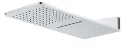 Koop Online Wiesbaden luxe vierkante wand-hoofddouche+waterval 600x25 chr