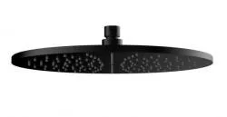 Hete Deal Wiesbaden luxe mess.hoofddouche rond 300mmx8mm mat-zwart