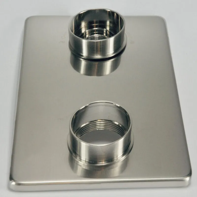 Afbouwdeel Wiesbaden 8mm Verlengset tbv 2-Knops Douchethermostaat RVS Uitverkoop
