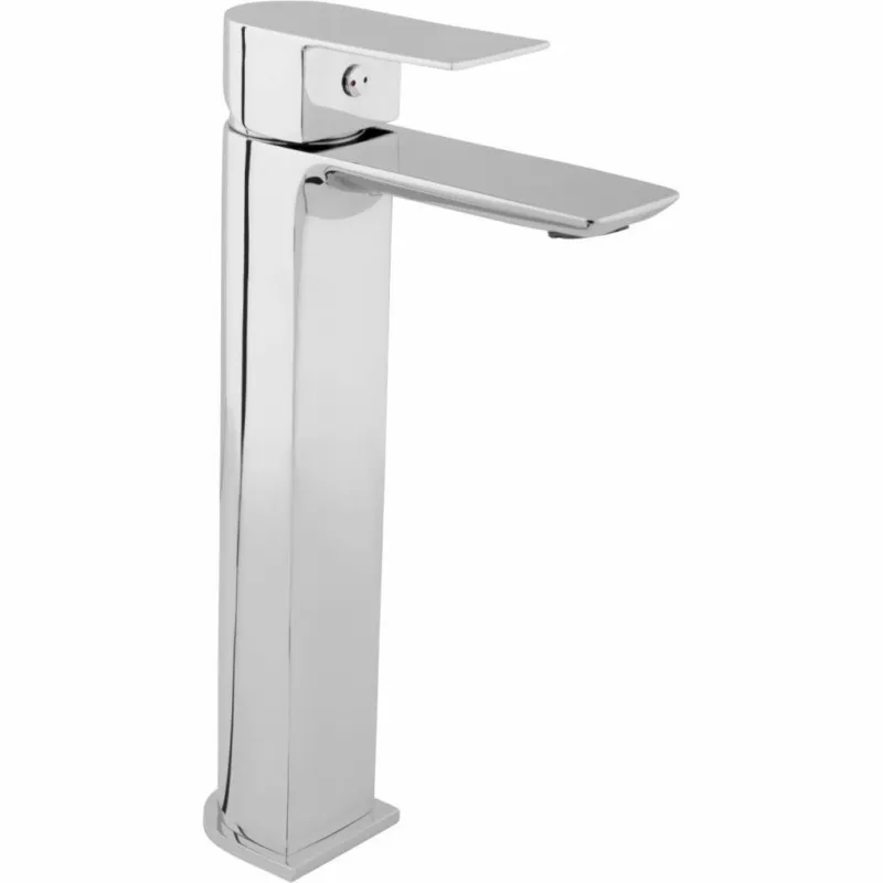 Verhoogde Wastafelmengkraan Dynamic Eengreeps 14.5x5.2x25.7 cm Chroom Superprijs