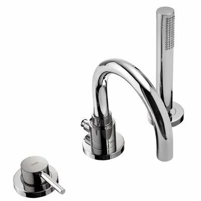 Aanbieding Study Badmengkraan voor randset Handdouche antikalk 26215001